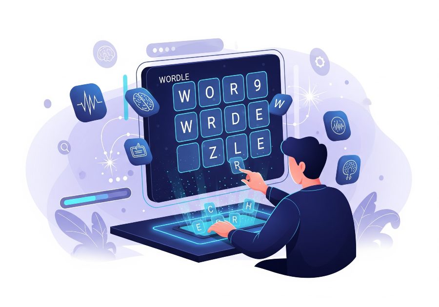 9-Letter Wordle supreme challenge illustration