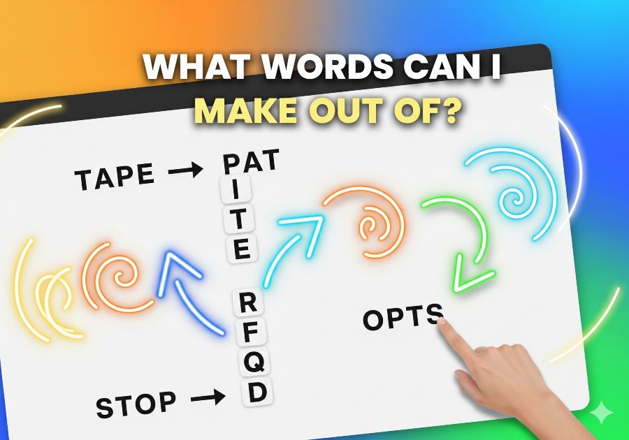 What Words Can I Make Out Of? Unlocking the Power of Letters